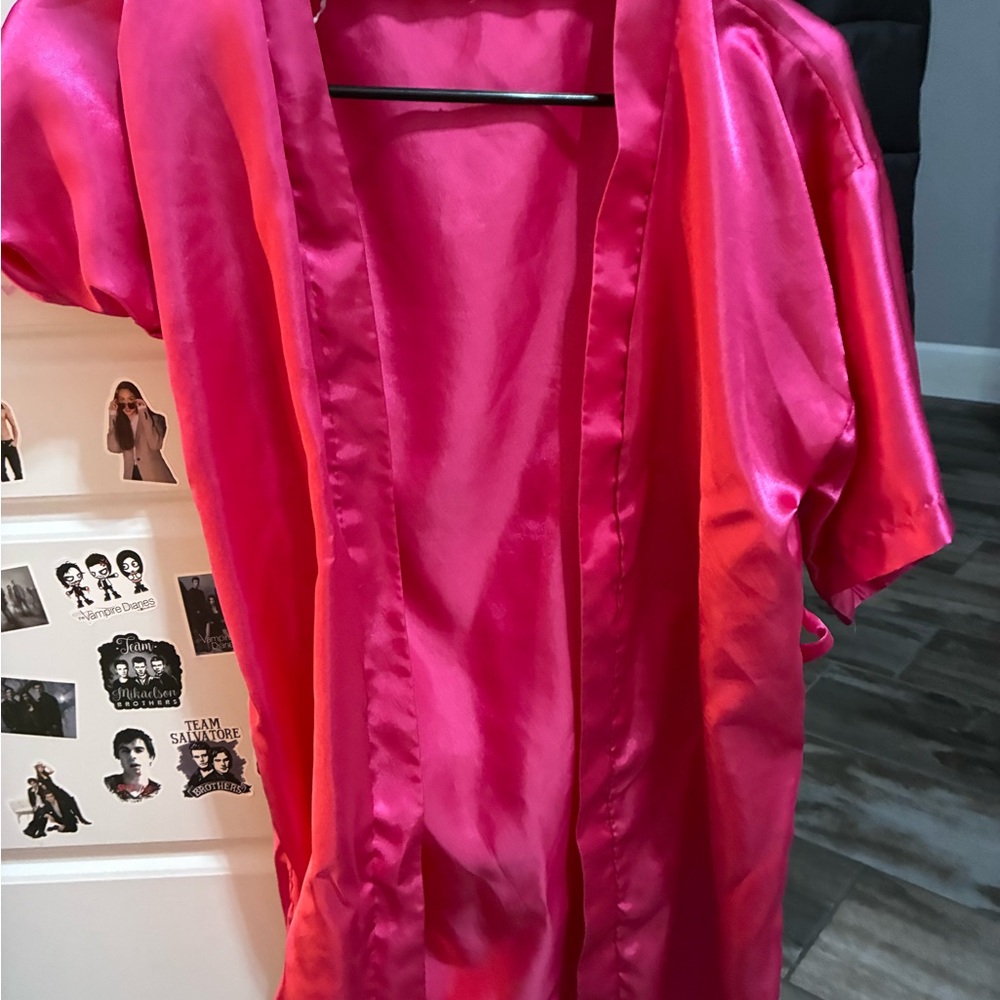 Amazon Kids Pink Pajama Robe